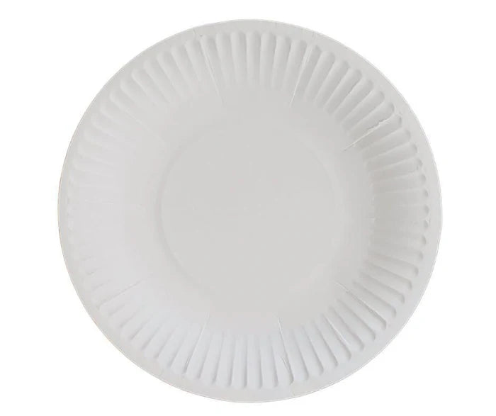 Pizza plates 6 inch Uncoated Paper Plates 1200/cs