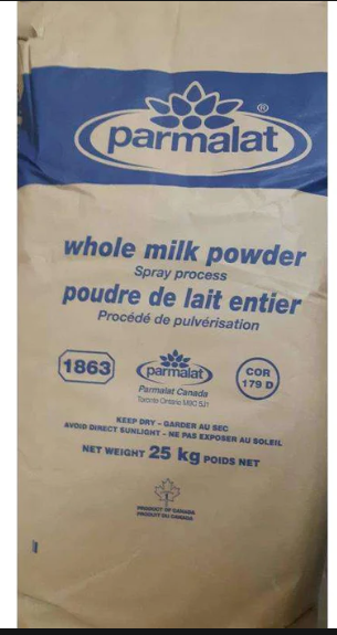 Parmalat Whole Milk Powder – 26% 25kg