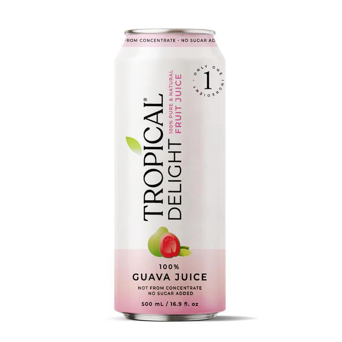 Tropical Delight Guava Juice – 500ml Cans (12 Pack Case)
