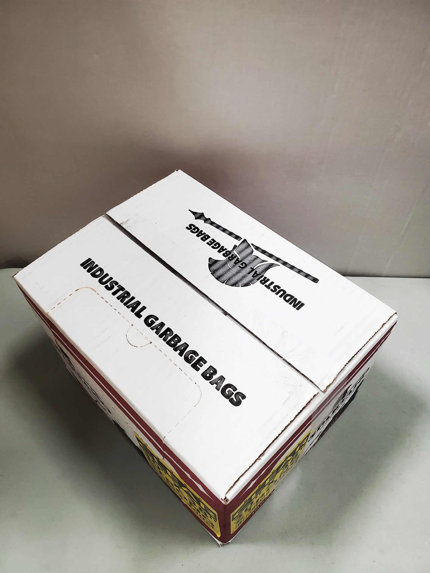 Garbage Bags 30"x38" Clear Strong 200/cs. Brand Spartano