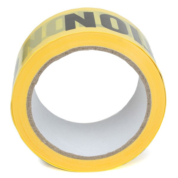 50mx5cm Roll Yellow Caution Tape For Safety Barrier For Police Barricade For Contractors New Arrival High Quality