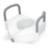 3-Way Raised Toilet Seat with Arms