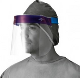 Disposable Face Shield with Foam Top and Elastic Band