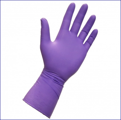 High Quality Long Cuff CHEMO HALYARD PURPLE NITRILE* Exam Glove Medical 100/Box Available. CURBSIDE PICK UP AVAILABLE