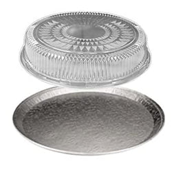 HFA Foil cater tray and clear dome lid 12