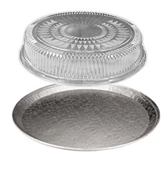 HFA Foil cater tray and clear dome lid 12