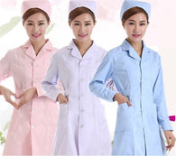Medical uniforms hospital medical scrub clothes Long sleeves for men/women doctors under lab coat medical BLOUSE white coat