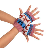 2016 Winter Fashion Gloves Unisex Soft Warm Gloves Winter Autumn Knitted for Women Fingerless Gloves Wrist Mittens