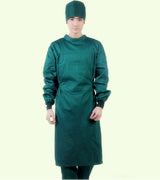 Professional Men and women cotton green surgical gown Health care workers clothing long-sleeved Doctors Uniforms trans dressing