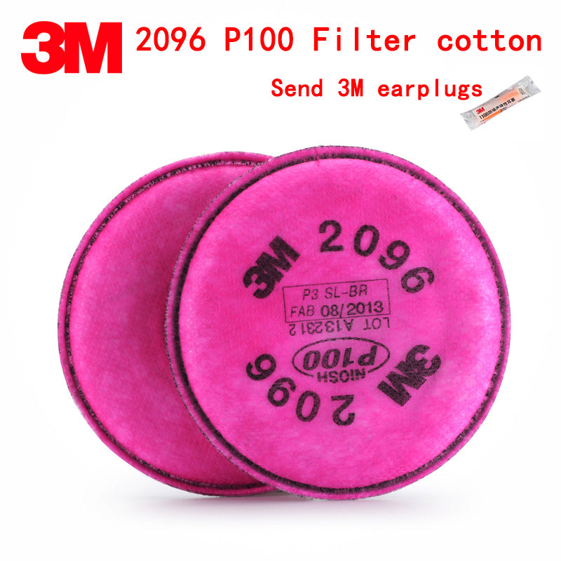 3M 2096CN P100 respirator mask filter Genuine security 3M Filter cotton against Acid gas dust particulates Welding dust filter
