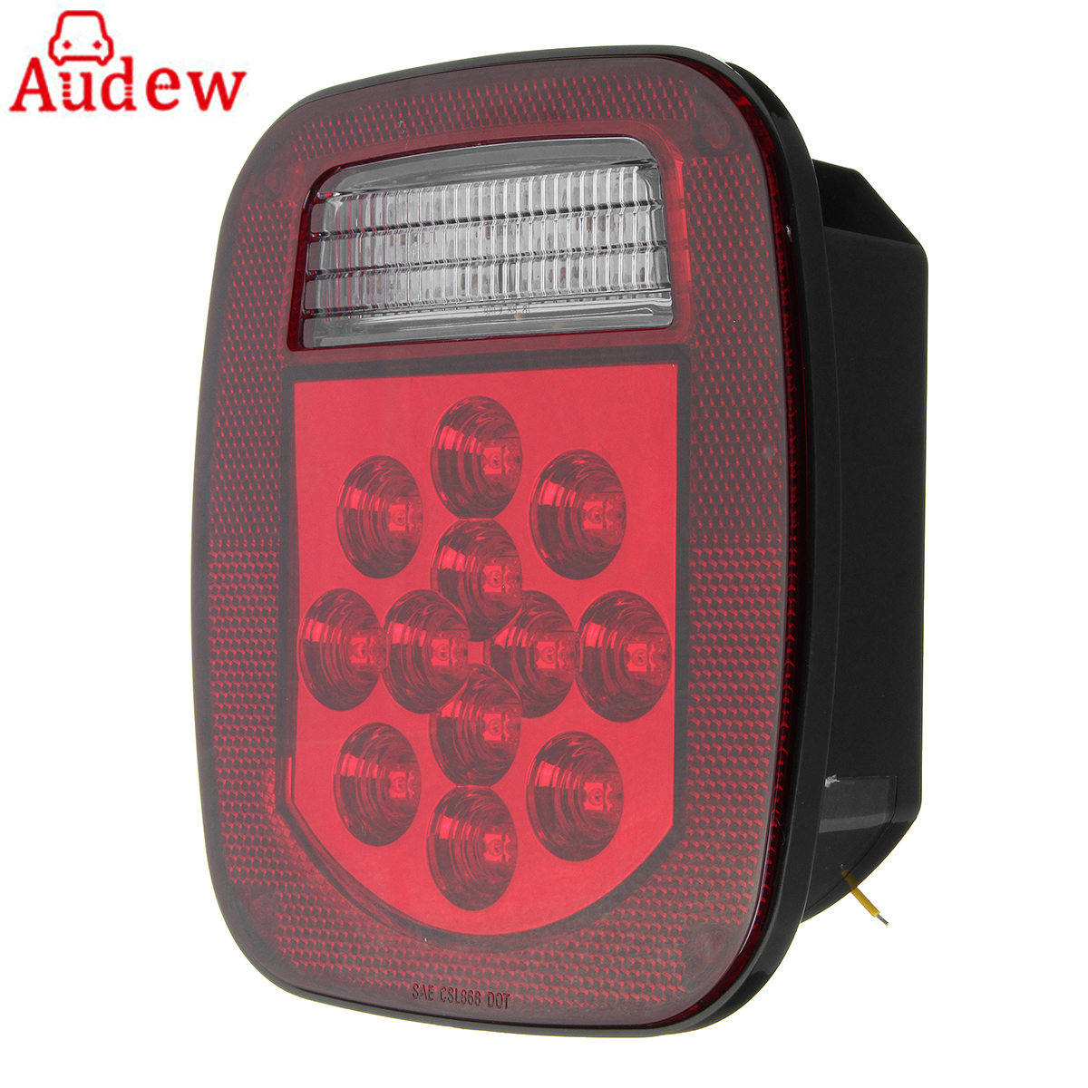 1Pcs 39 LED Car Rear Stop Turn Light Tail Reverse License Light for Truck/Trailer/Boat/Jeep TJ CJ YJ JK