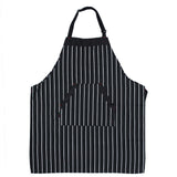 Chili Style Unisex Solid Cooking Kitchen Restaurant Bib Apron with Pocket