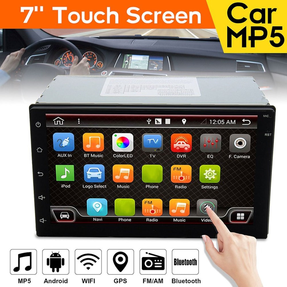 7 inch 1920*1080P Car GPS Navigation Bluetooth 16GB with Stereo Radio Android WIFI Truck Vehicle GPS Auto Navigators