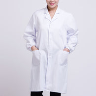 Hot Sale White Lab Coat Doctor Hospital Scientist School Fancy Dress Costume for Students Adults Medical LB