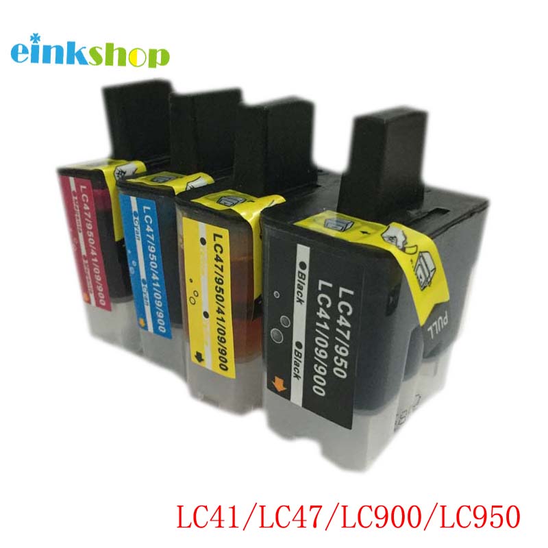 1Set LC41 LC47 LC900 LC950 LC09 Ink Cartridge For Brother DCP110C 115C 120C 310C 315CN 320CN MFC210C 410CN 420CN 425CN 610CLN