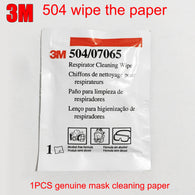 1PCS 3M 504 wipe the paper 6200/7502/6800 mask Clean and maintain Wet wipes Various types screen Decontamination Clean paper