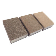 Fast polishing Sponge sand block Ultrafine Sanding paper dry stone/knife/leather/wood polishing block 3 piece