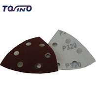 Free shipping 100pcs 90mm Sand Paper Abrasive  Accessories for Wood Grinding Polishing Sanding Paper Tool Grit 60-320