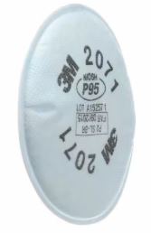 Filter 3M 2071 N95 Particulate Pair.