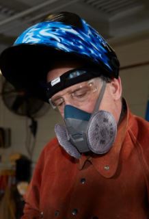 3M™ Rugged Comfort Half Facepiece Reusable Respirator 6502/49489, Medium