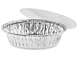 7" Foam Lid for Foil Takeout Container 500/case