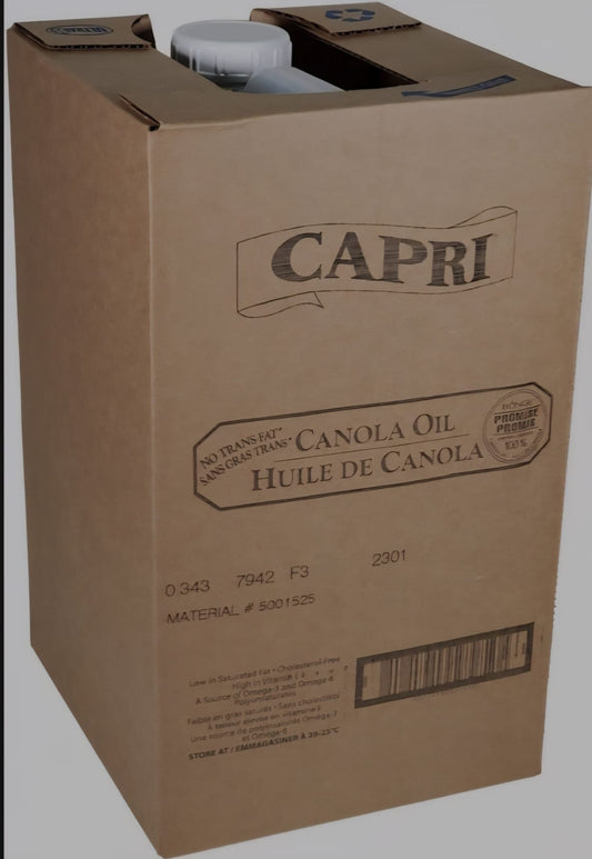 Capri Canola Oil Box (16 L Bulk Carton)
