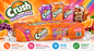 Crush Rainbow Variety Pack – 32 × 355 mL Cans Delivery only in GTA Canada