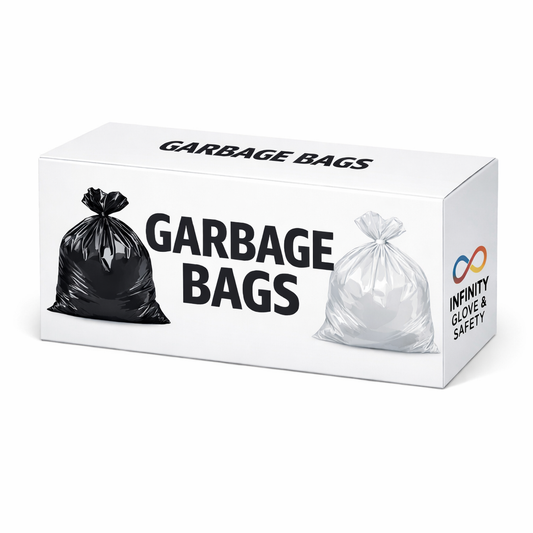 35 x 47 Black Extra Strong Garbage Bags. 100/case