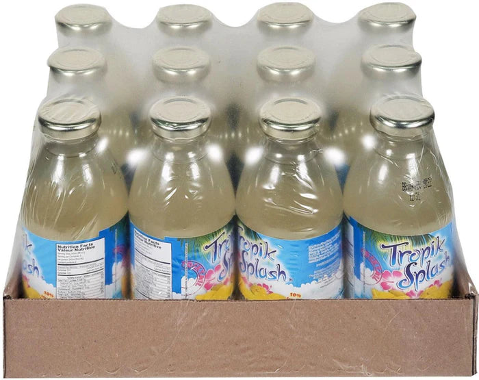 Tropik Splash - Lemonade, 473mL Bottle, Pack of 12