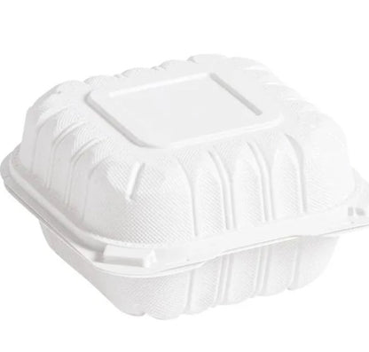 Take‑Out Containers (NG051‑Style) 5×5″ Clamshell 250/cs