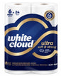 **SALE** TOILET-PAPER / BATHROOM-PAPER 6-MAGA ROLL WHITE-CLOUD