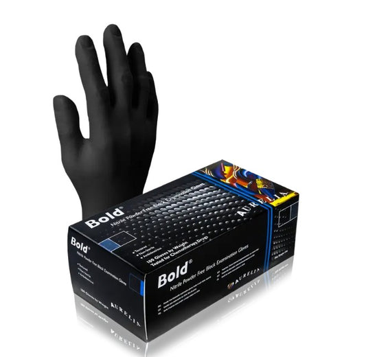 Powder-Free Nitrile BOLD 100 gloves/Box Excellent performance