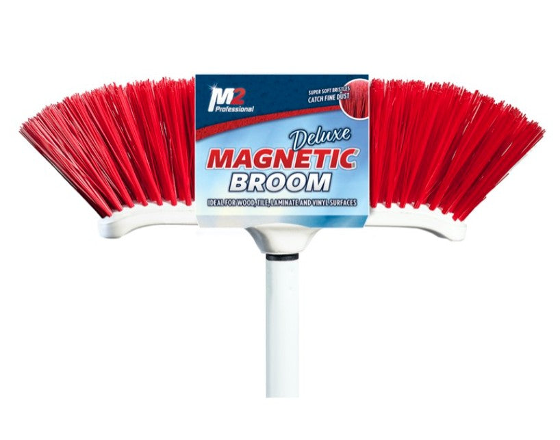 M2 Pluto Large Magnetic Broom – Blue & Red 16"