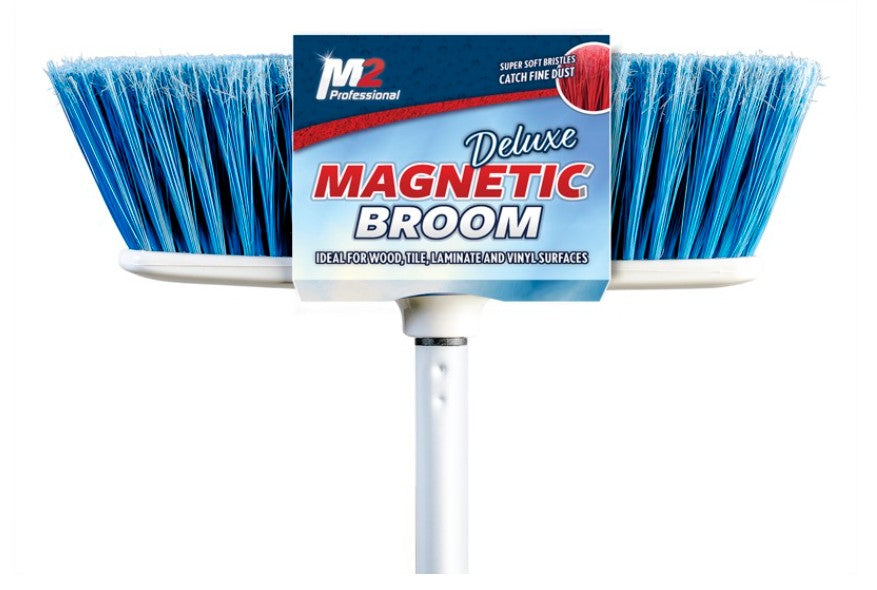 M2 Pluto Large Magnetic Broom – Blue & Red 16"