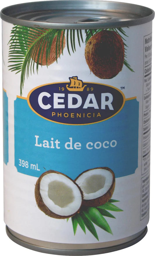 Cedar Coconut Milk – 24 per Case  Online order only GTA