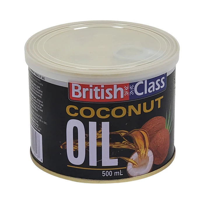 British Class Coconut Oil 500ml x 24/case  Cost per 500ml $5.21