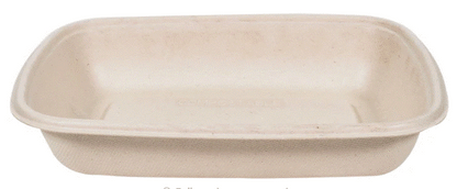 Eco-Craze/Rhino – 750ml Rectangle Natural Pulp Box – CR750