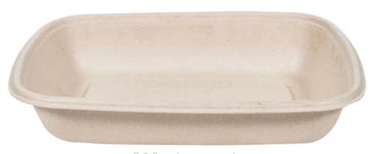 Eco-Craze/Rhino – 750ml Rectangle Natural Pulp Box – CR750