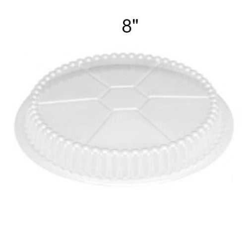 8" Heavy Duty Foil Takeout Container with Lid Options – 500/Case