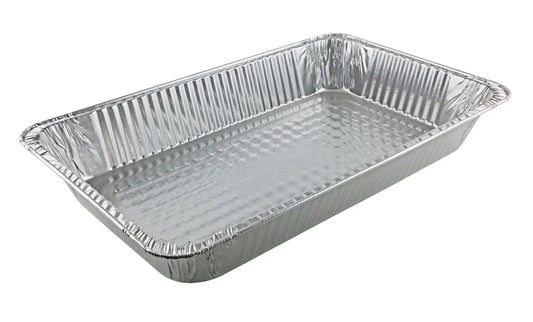 Foil Tray – Full Size Deep Aluminum Catering Trays (50/Case)