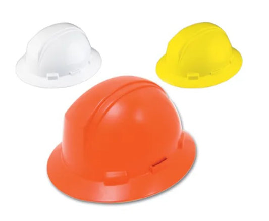 DSI CSA2 Full Brim Ratchet Hard Hat