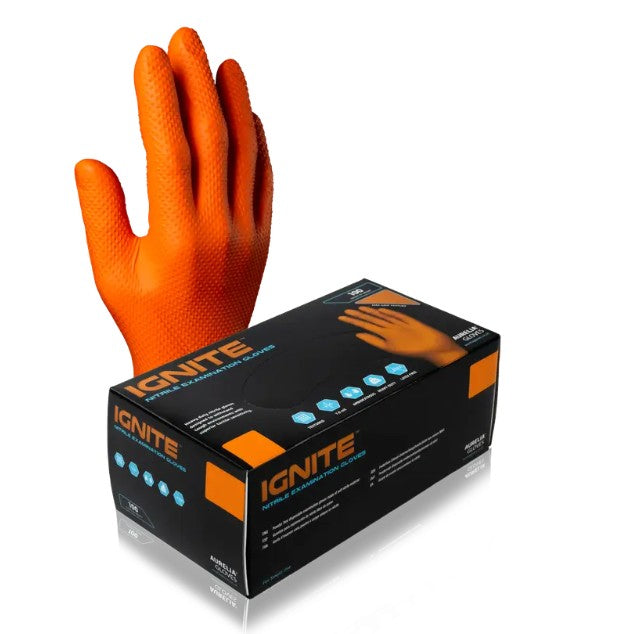 Powder-Free Nitrile Ignite™ Excellent perfomance 100gloves/box