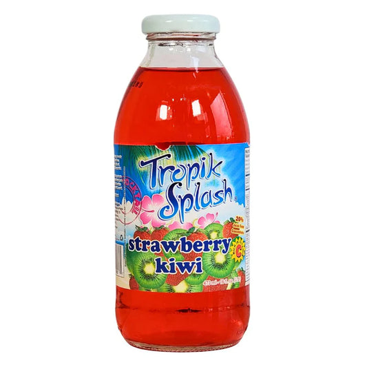 Tropik Splash - Juice - Kiwi Strawberry - Bottles 12x473ml