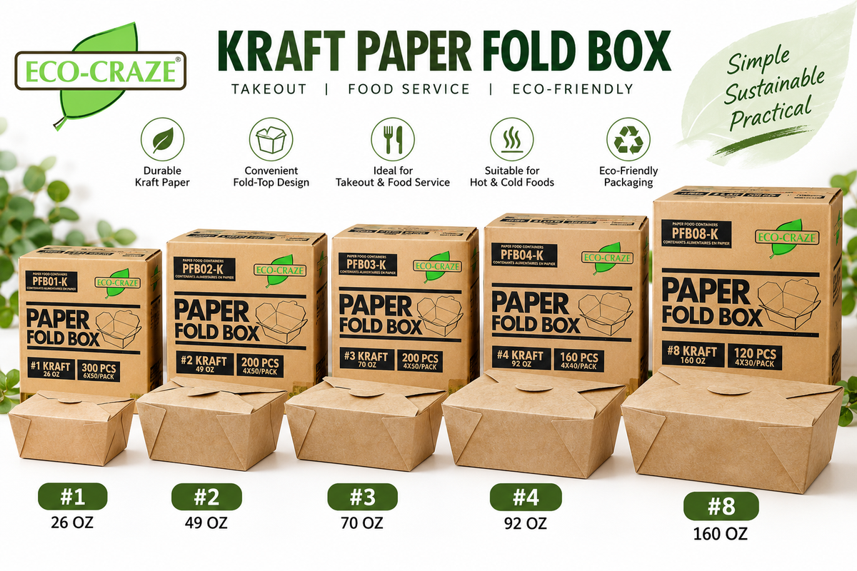 Kraft Take out boxes All sizes are available. #1, # 2, # 3, # 4, # 8