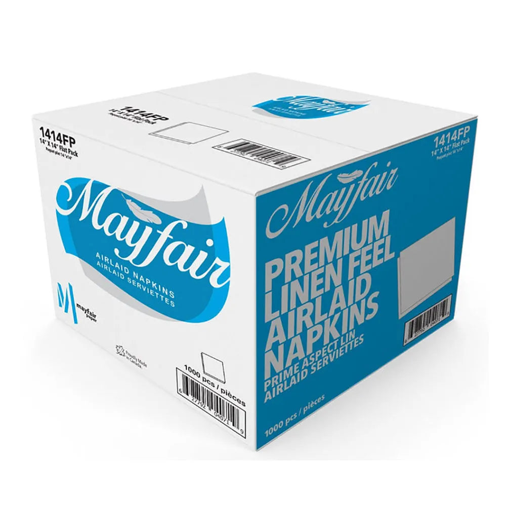 Mayfair 14" x 14" Airlaid Linen-Feel Napkins