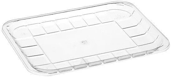 Meat/Produce Trays HQ2S Clear Plastic Meat Tray (500/case)