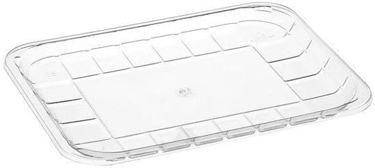 Meat/Produce Trays HQ2S Clear Plastic Meat Tray (500/case)