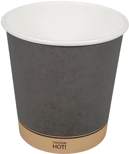 Morning Dew – 24 oz Paper Soup Container – Ebony Print  Code: 24SCE