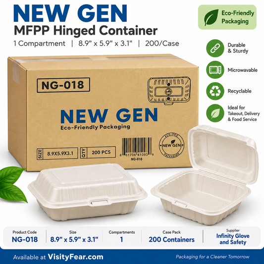 Take‑Out Container Clamshell  – NG018