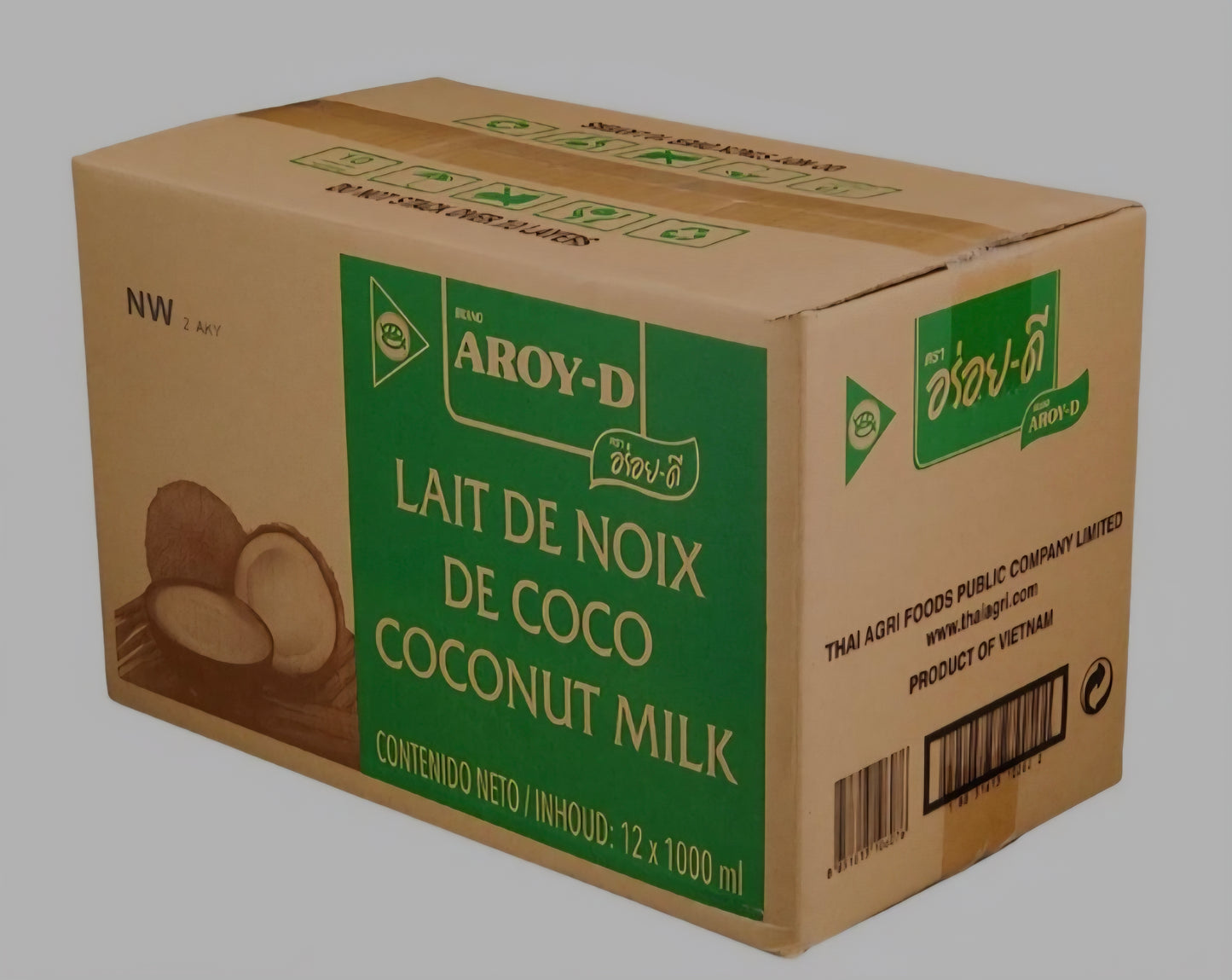 Coconut Milk Aroy-D– 1 Liter (Large):